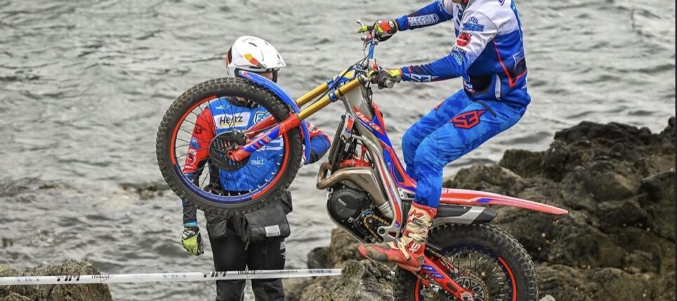 Rodney Bereiter fährt bei der Trial-Weltmeisterschaft in die Top Ten